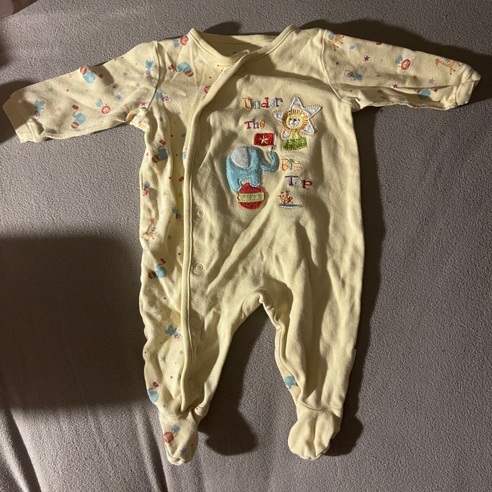 Yellow Baby One Piece